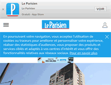 Tablet Screenshot of m.leparisien.fr